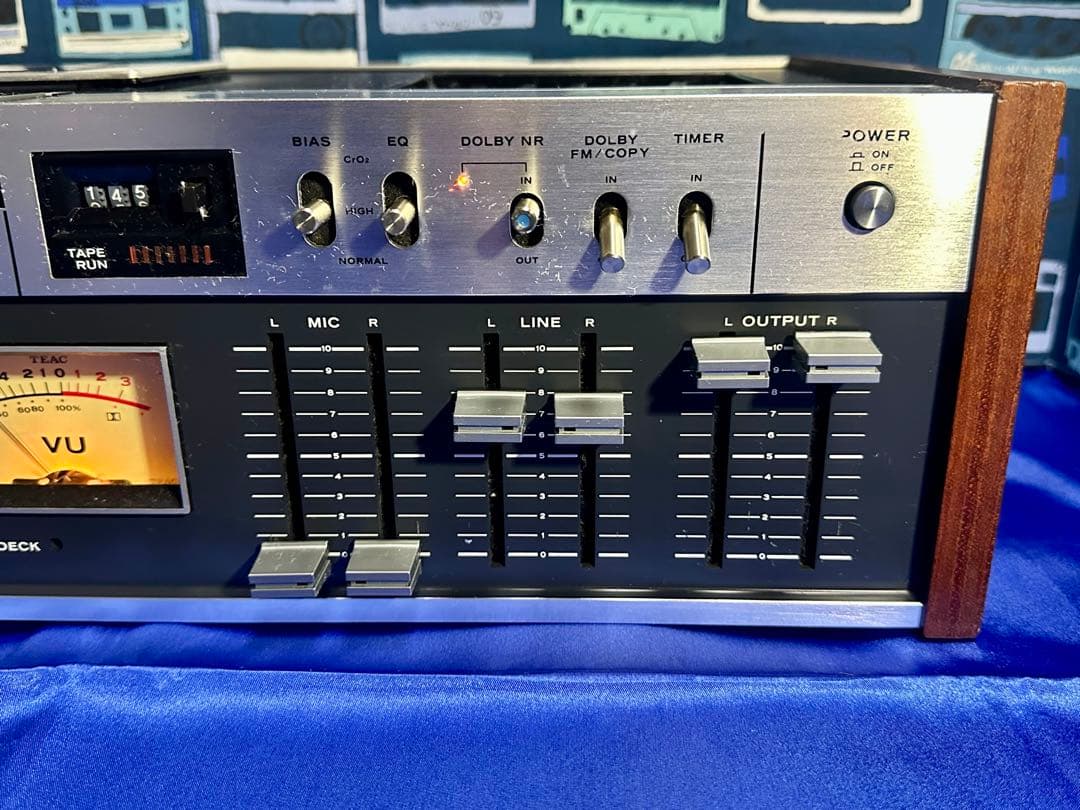 TEAC 高級カセットデッキの原点　A-450　動作品　EXCELLENT109
