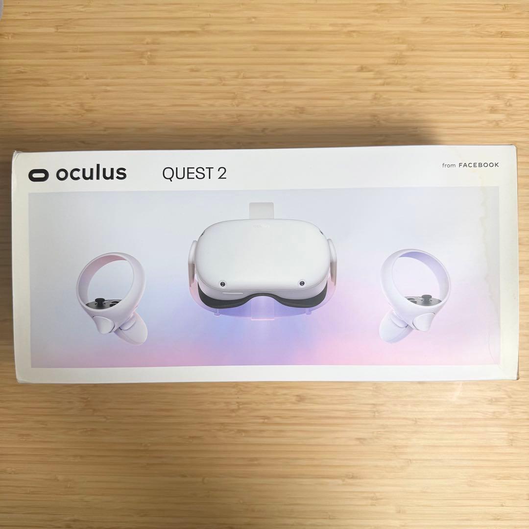 【美品/正規品】 Quest 2 128GB ホワイト VRヘッドセット