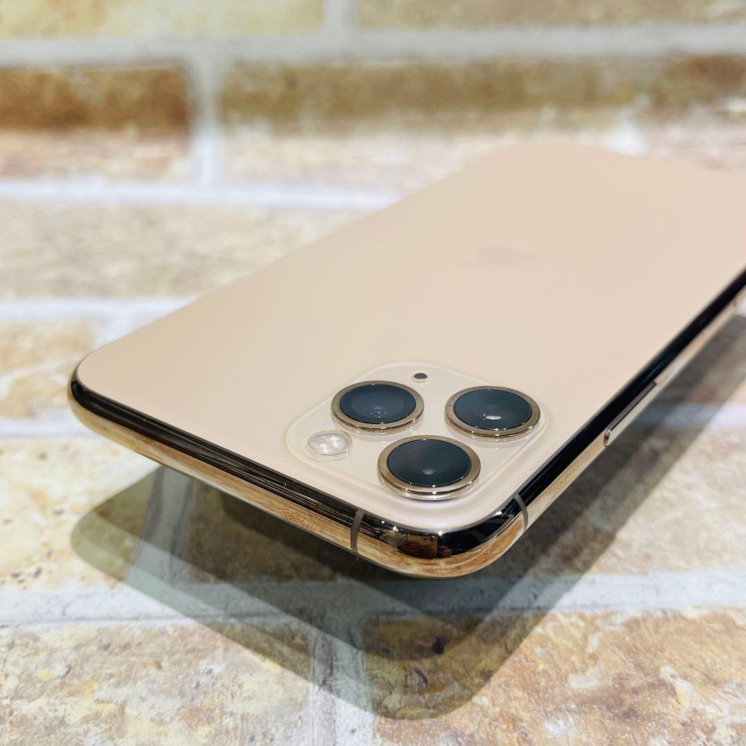 SIMフリー iPhone11Pro 256GB ゴールド 電池新品