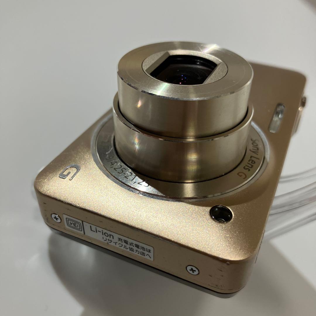 【SONY Cyber-shot 中古】DSC-WX5 ゴールド 動作確認済