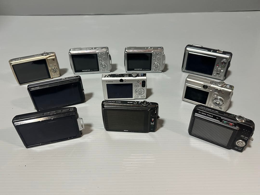 10台 デジカメラ まとめ【動作未確認ジャンク扱】 ②