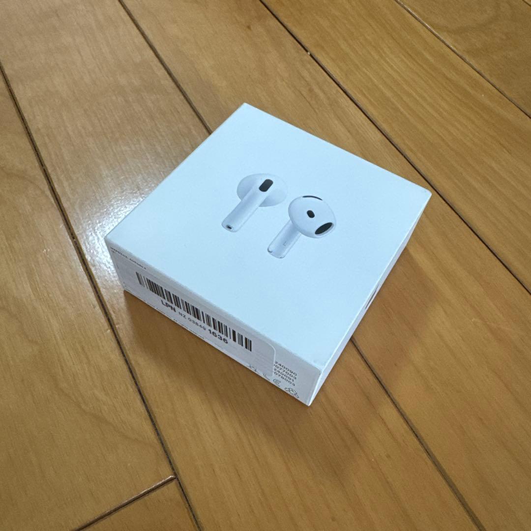 Apple AirPods 4 Amazonアウトレット品【ノイキャンなし】