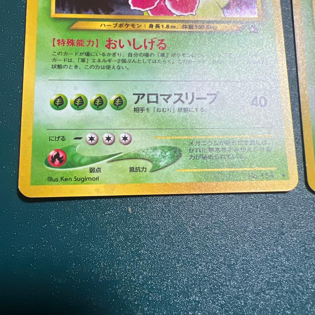 ３枚セット メガニウム 拡張パック第1弾 金、銀、新世界へ… 旧裏