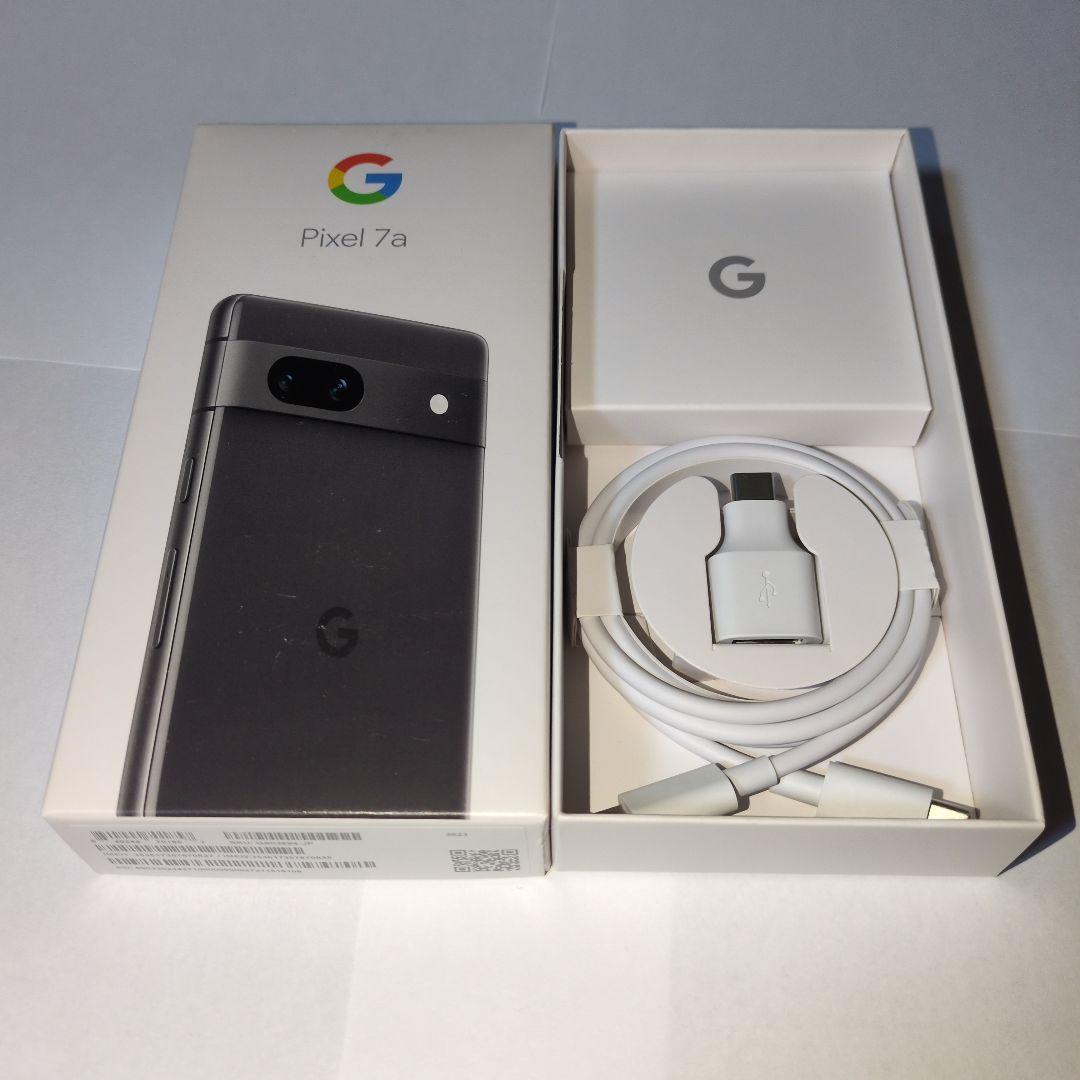 【即購入歓迎】Google Pixel 7a Charcoal チャコール