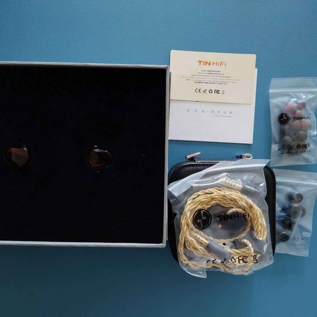 TIN HiFi T7 イヤホン 有線 ほぼ 未使用
