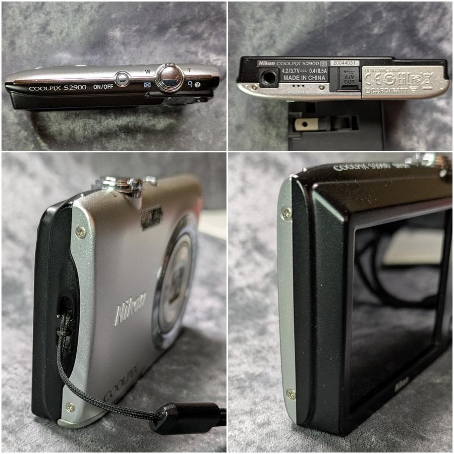 値下げ Nikon COOLPIX S2900 動作OK 液晶焼け