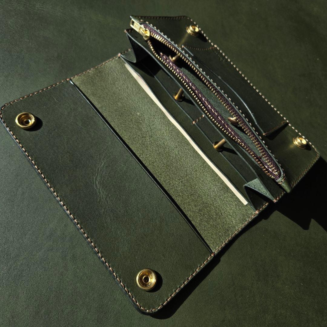 298ロング　トラッカーウォレット LINEA VASCA Liscio