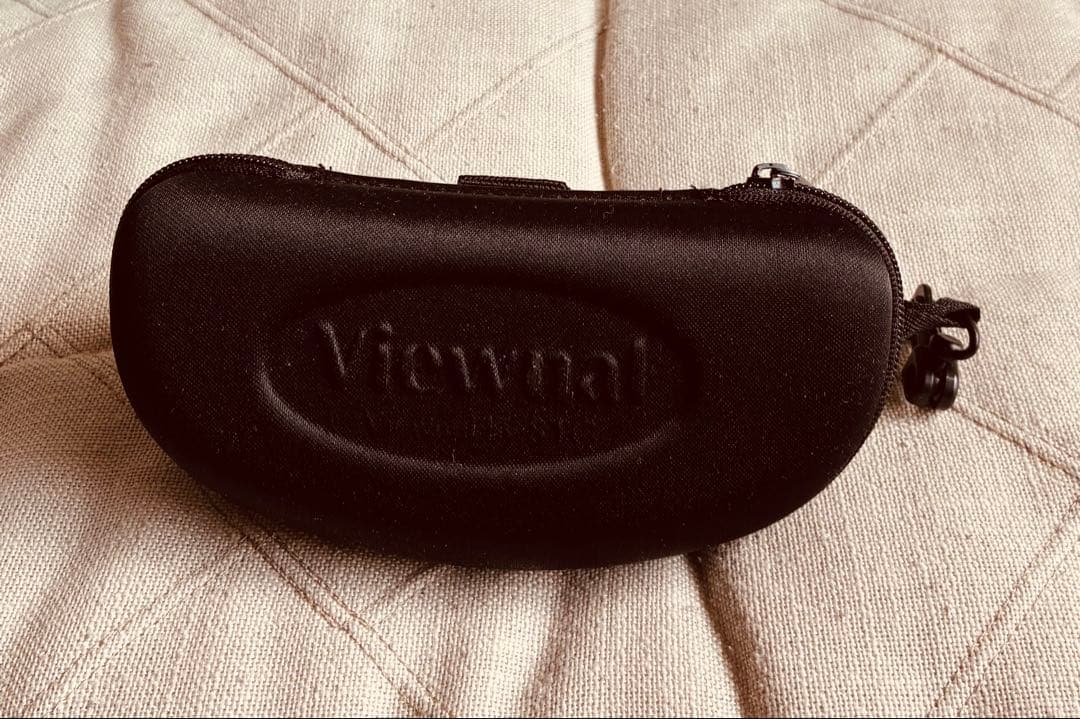 Viewnal 遮光メガネ オーバーサングラス　 専用ハードケース付 花粉等対策