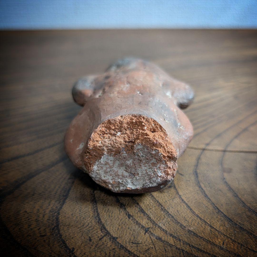 【資料級】メキシコ先古典期 土偶残欠（テラコッタ・フィギュア）希少出土品