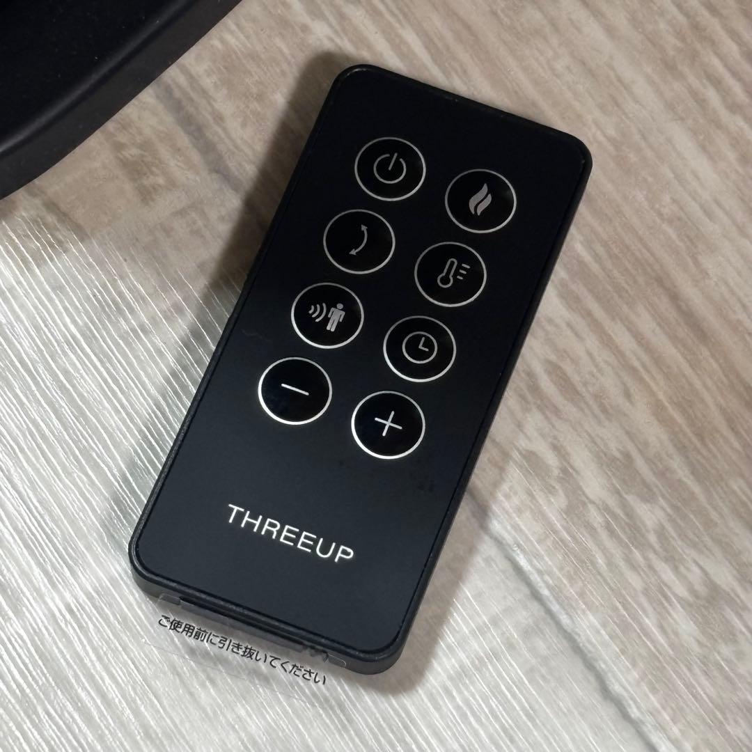 Three Up パネルセラミックヒーター CH-AZ0683 リモコン付