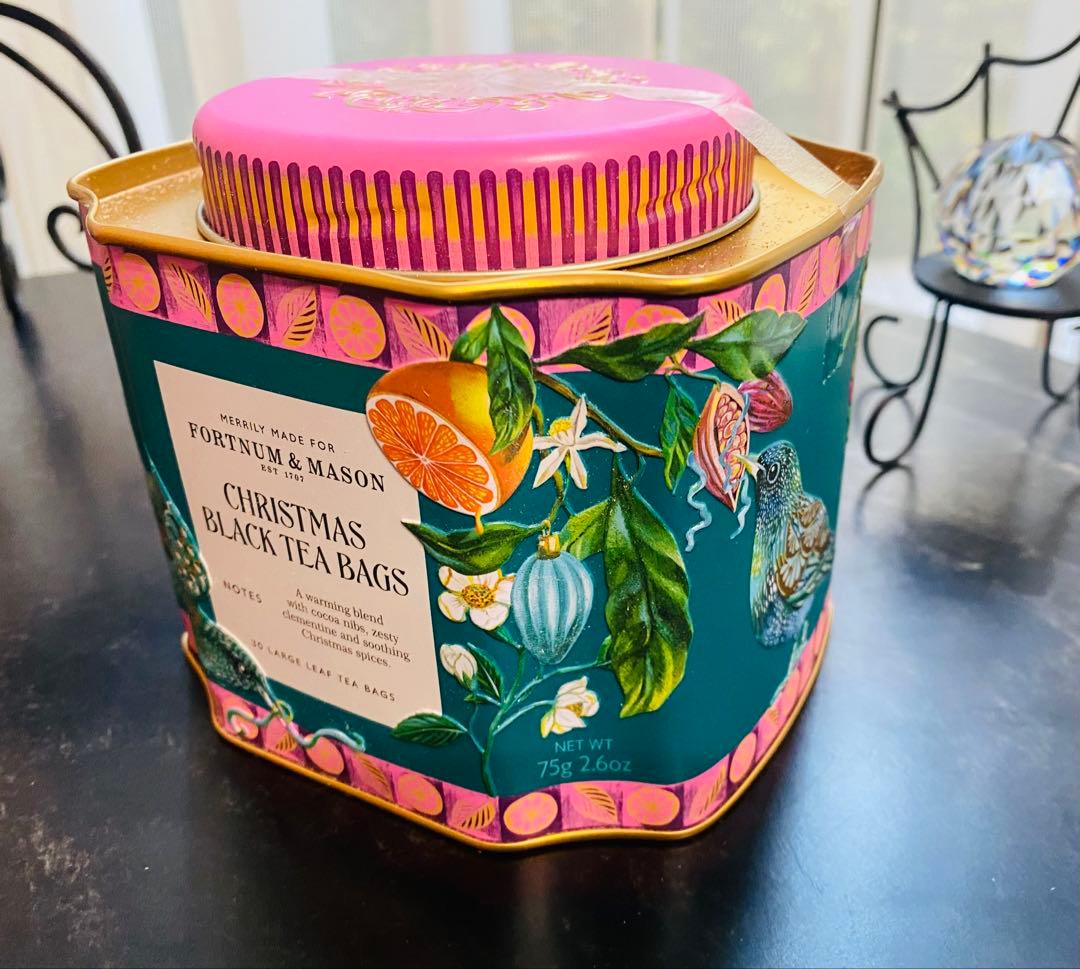 FORTNUM & MASON クリスマスブラックティーバッグ ＆プラムジャム