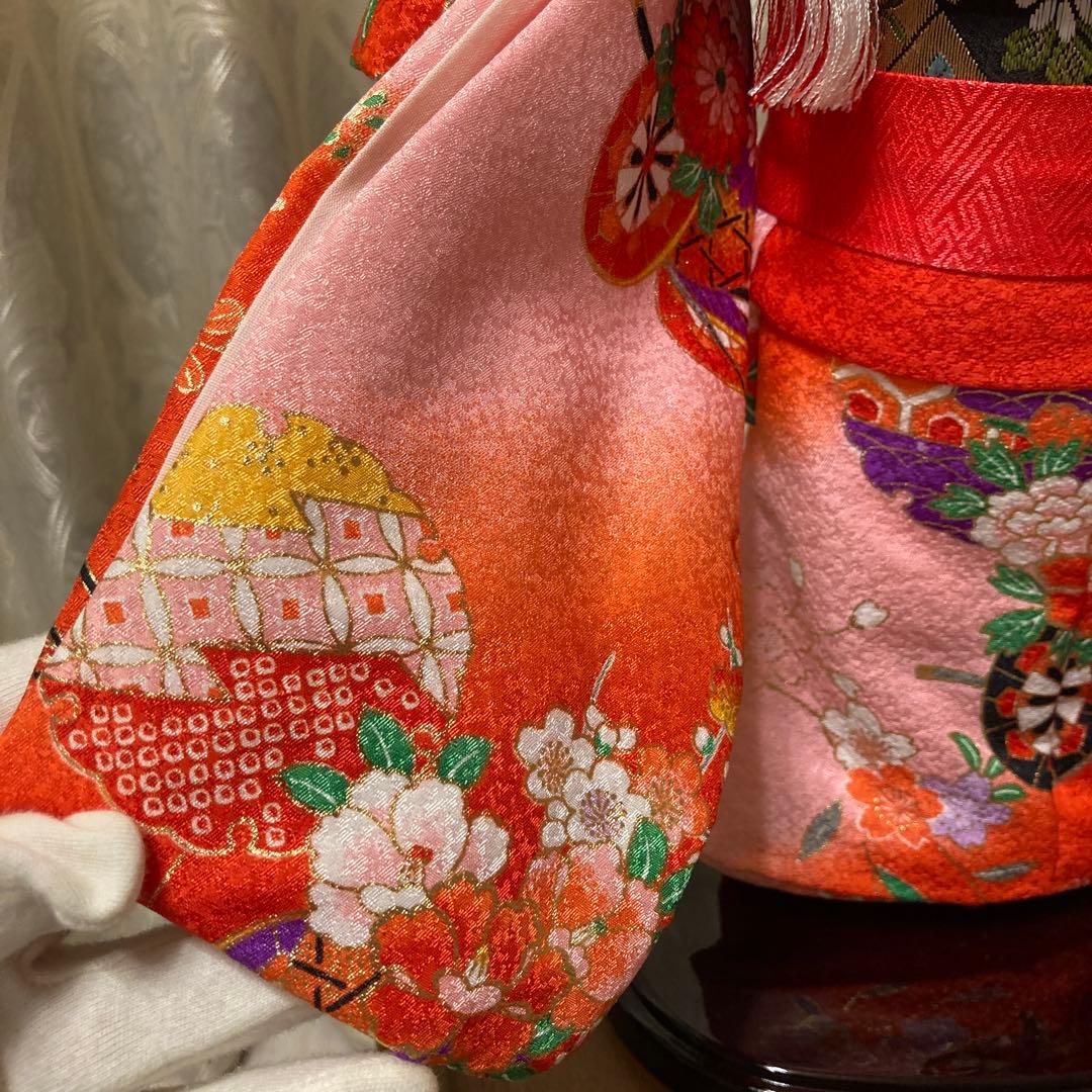 作家物/かわいい市松人形/公司作/日本製/高さ40cm/紙元箱/栞/保管状態良好