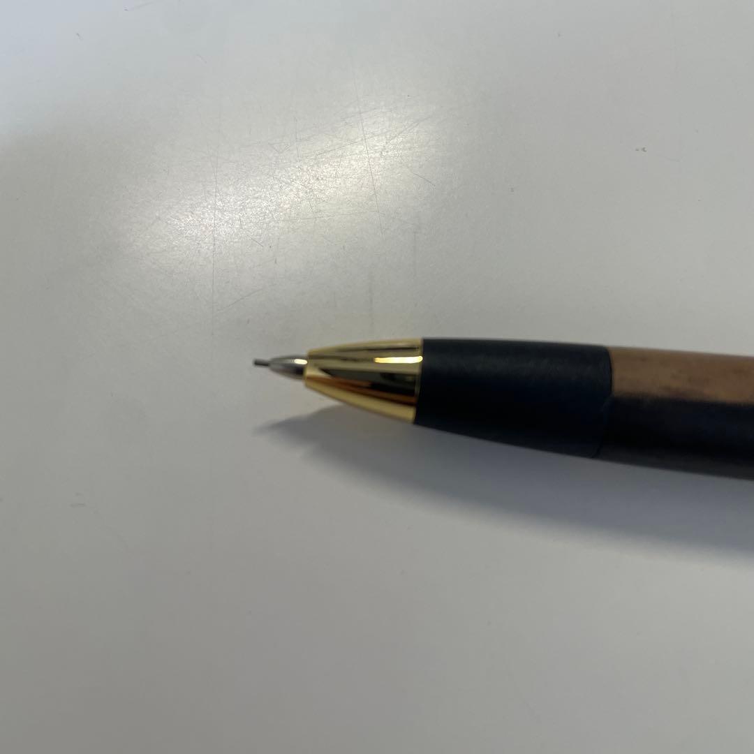 （チャップ）木製ボールペン ゴールドアクセント