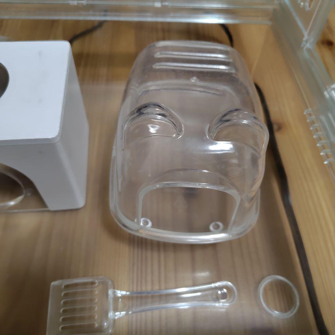小動物用折りたたみ仕切りと容器セット＆ヒーター