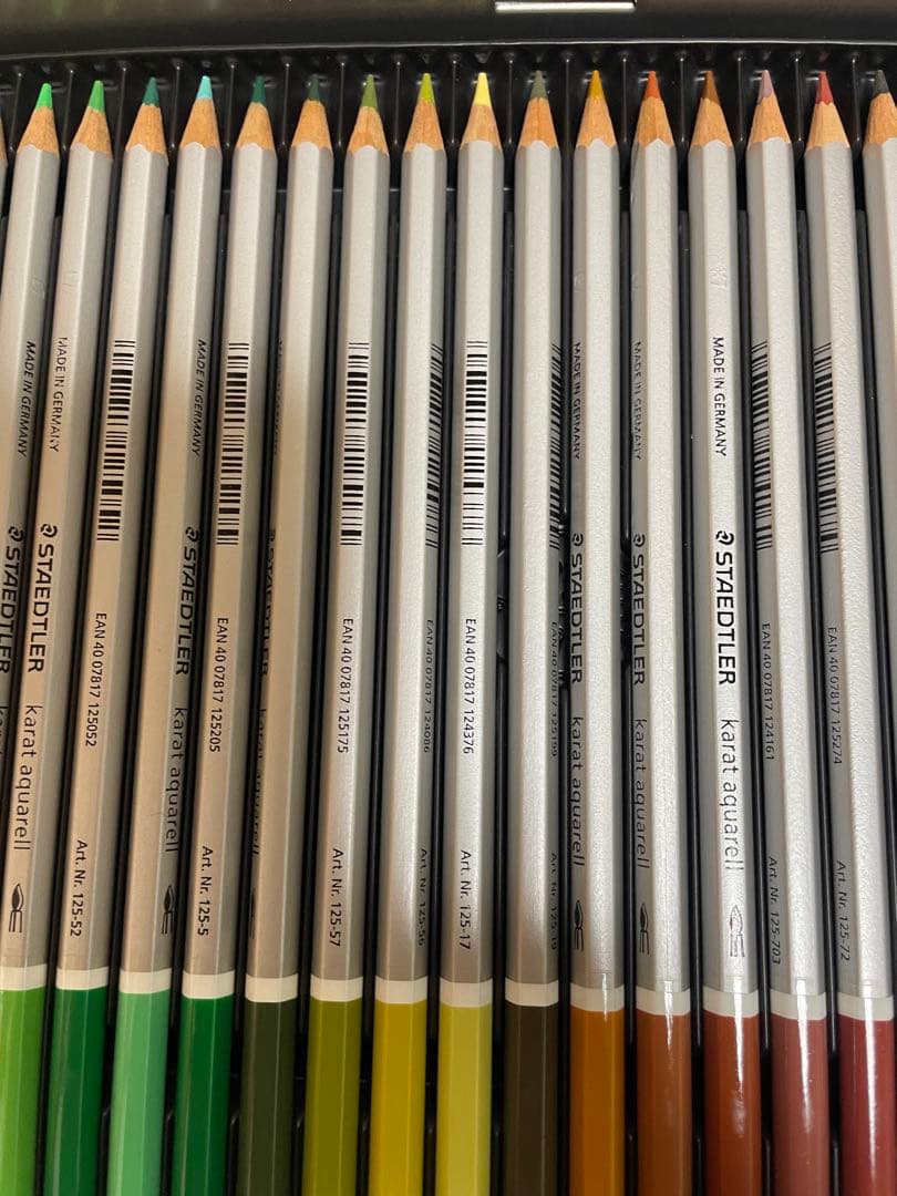 未使用！STAEDTLER karat aquarell 60色セット