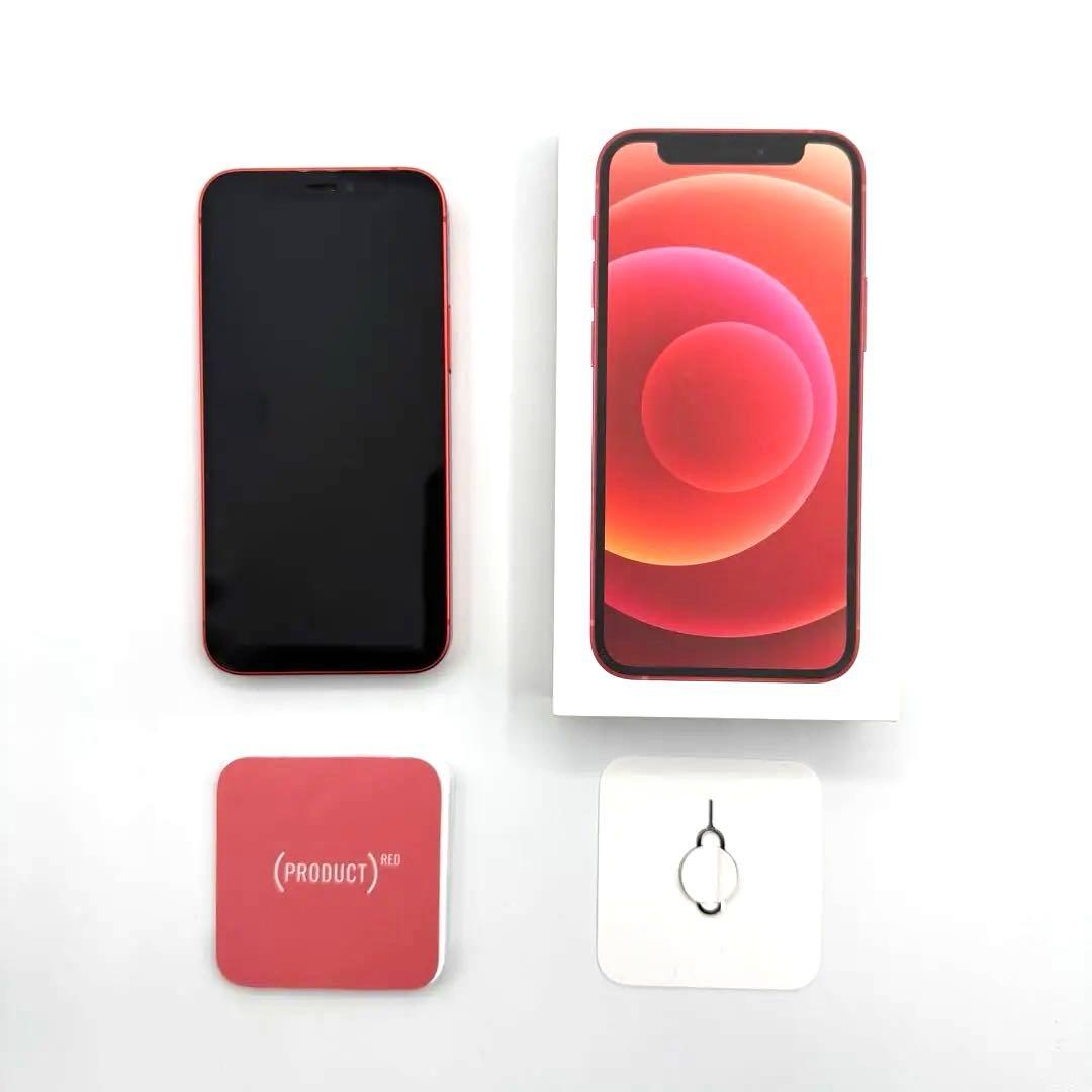 Apple iPhone12 mini 128GB PRODUCT RED 本体