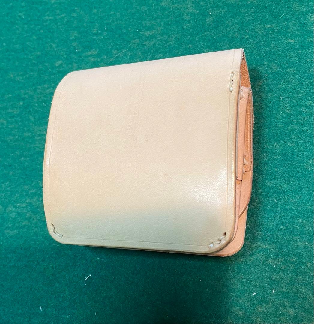 二つ折り財布(タンニンなめし)