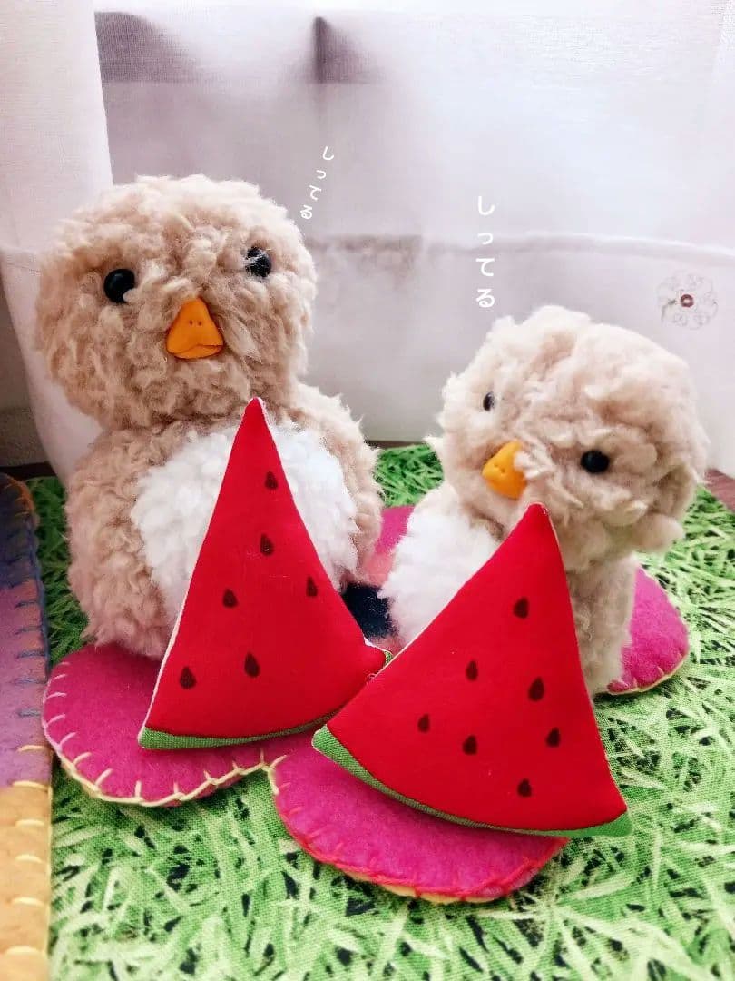 すいか　ミニクッション