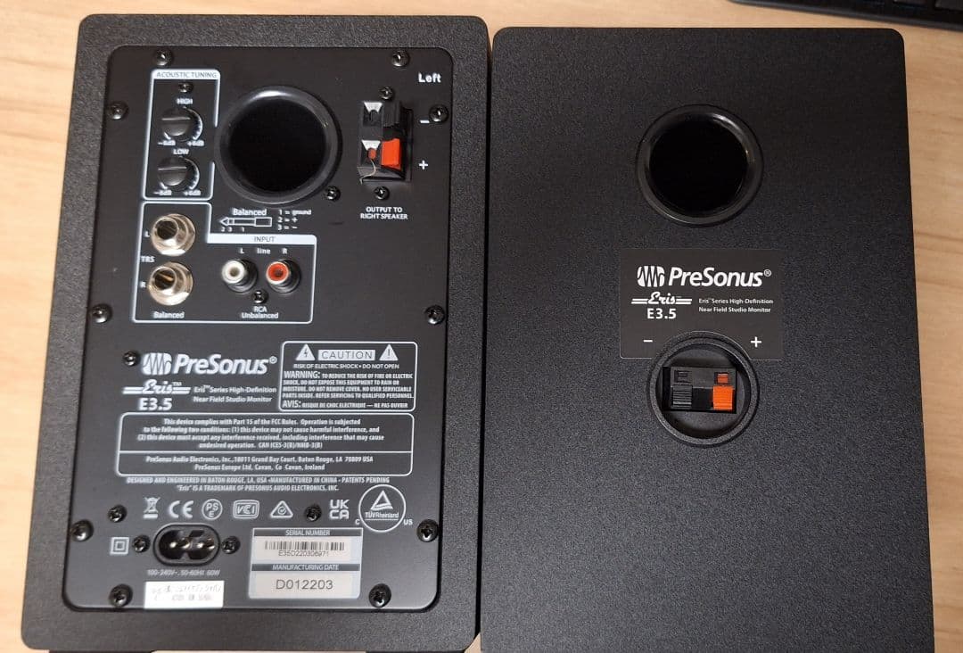 年末年始特価PreSonus Eris 3.5 Gen1 ジャンク 美品