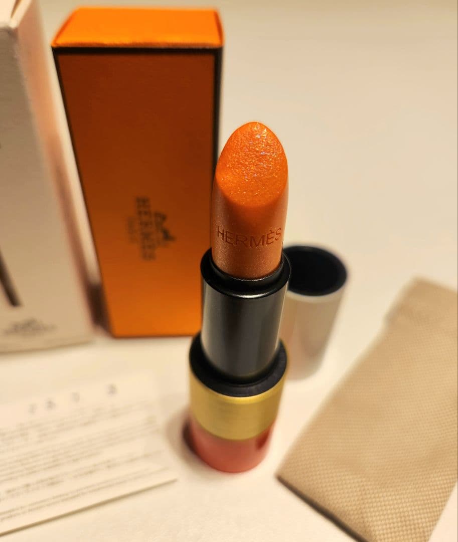 HERMES ルージュ エルメス ブリヤン ア レーヴル ポピー