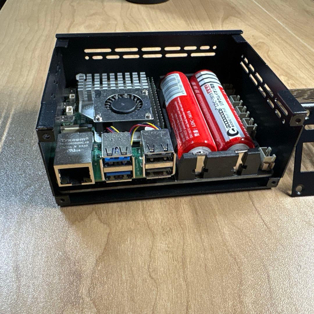 ミニPC Raspberry Pi 5 8GB / Geekworm X1201 UPS