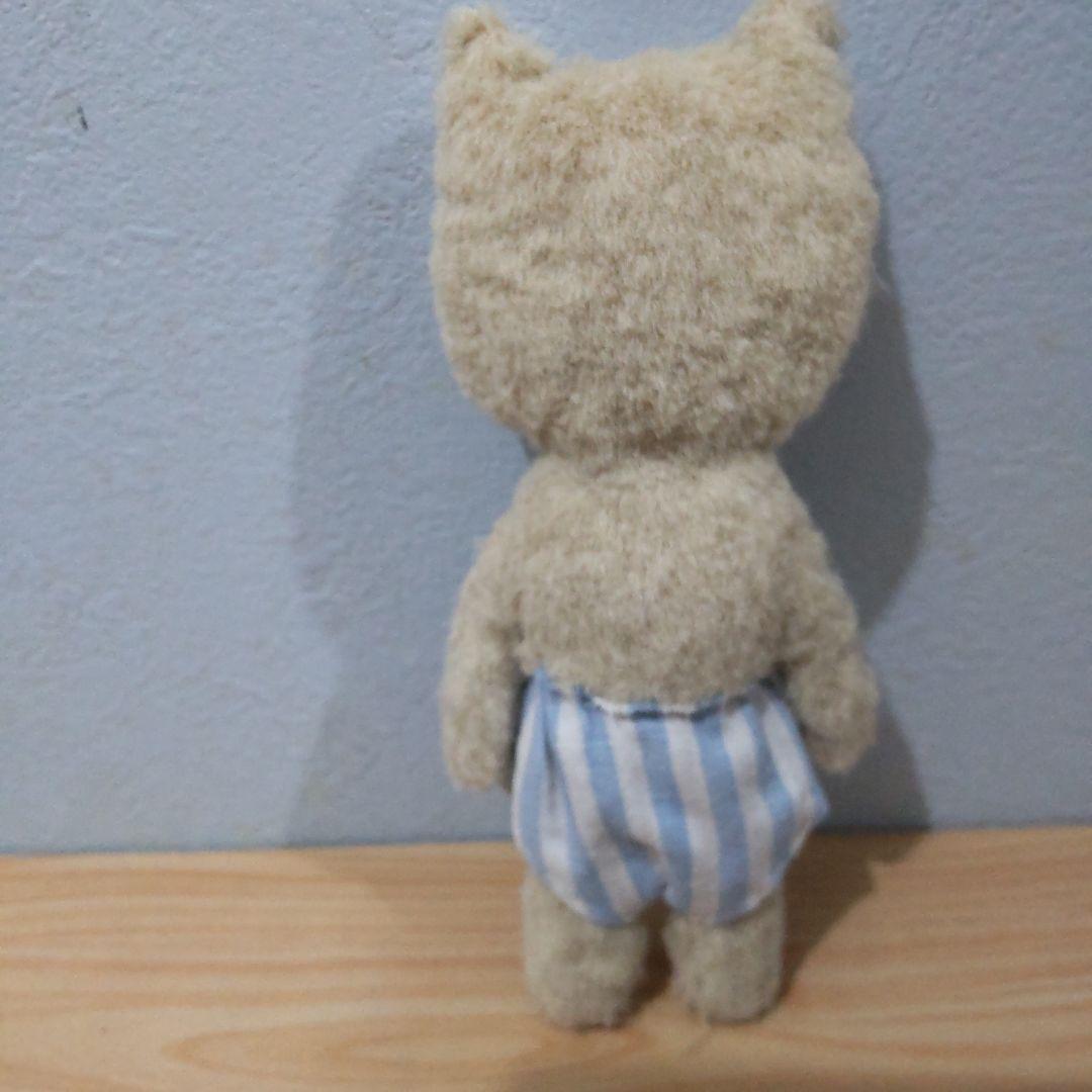 かぼちゃパンツねこちゃん　テディベア作家　アンティークベア　フランスアンティーク