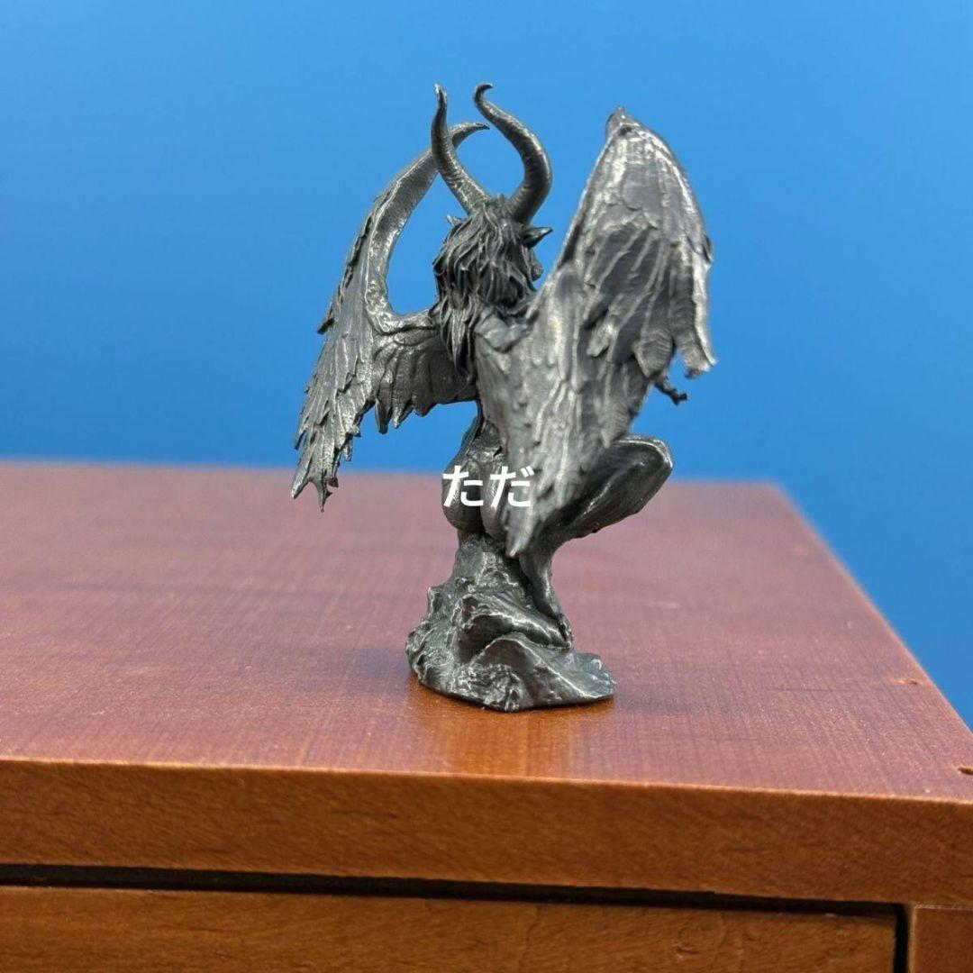 銅製 羊頭死神 サタン暗黒教主 装飾品 現代工芸品 美術品 置物