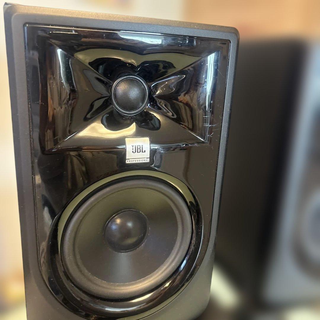 JBL 305P MKII スタジオモニタースピーカー　スタンド付き
