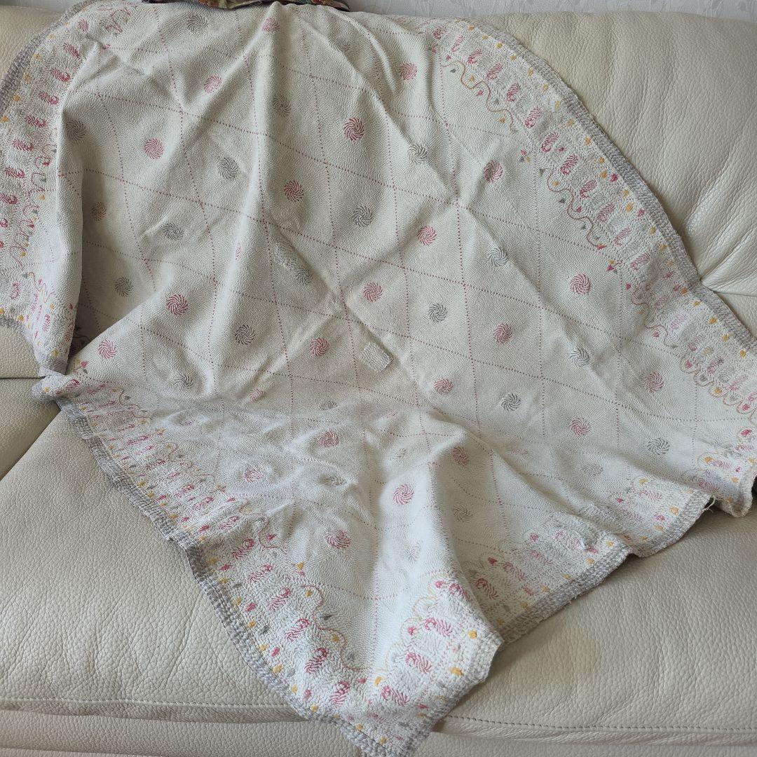 Super Rare Embroidered Vintage ラリーキルト