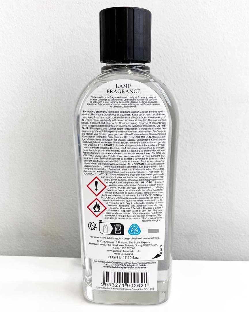 新品未使用 アシュレイ＆バーウッド オイル 500ml ベルガモット＆ウード