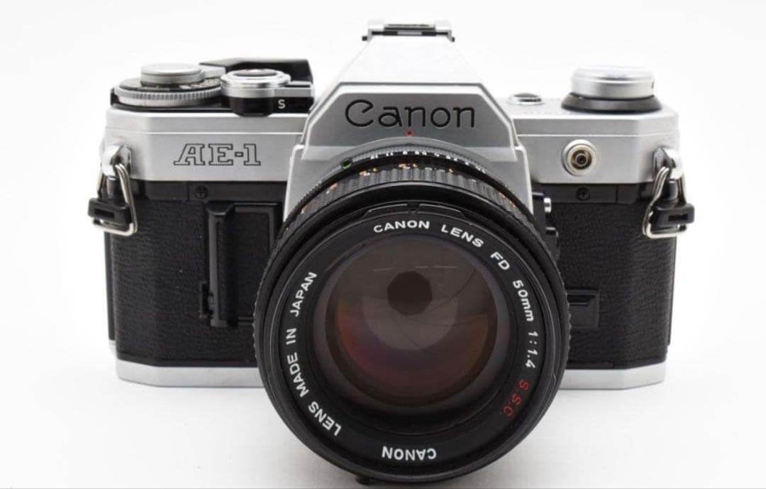 【動作好調】 Canon AE-1 50mm F1.4 フィルムカメラ