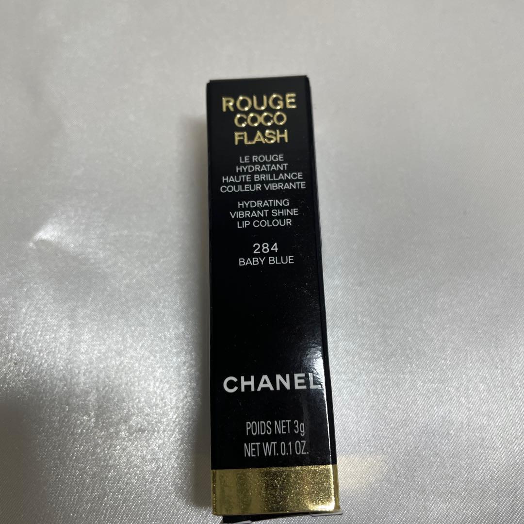 CHANELルージュココフラッシュ２８４ベイビーブルー【限定品】【新品】