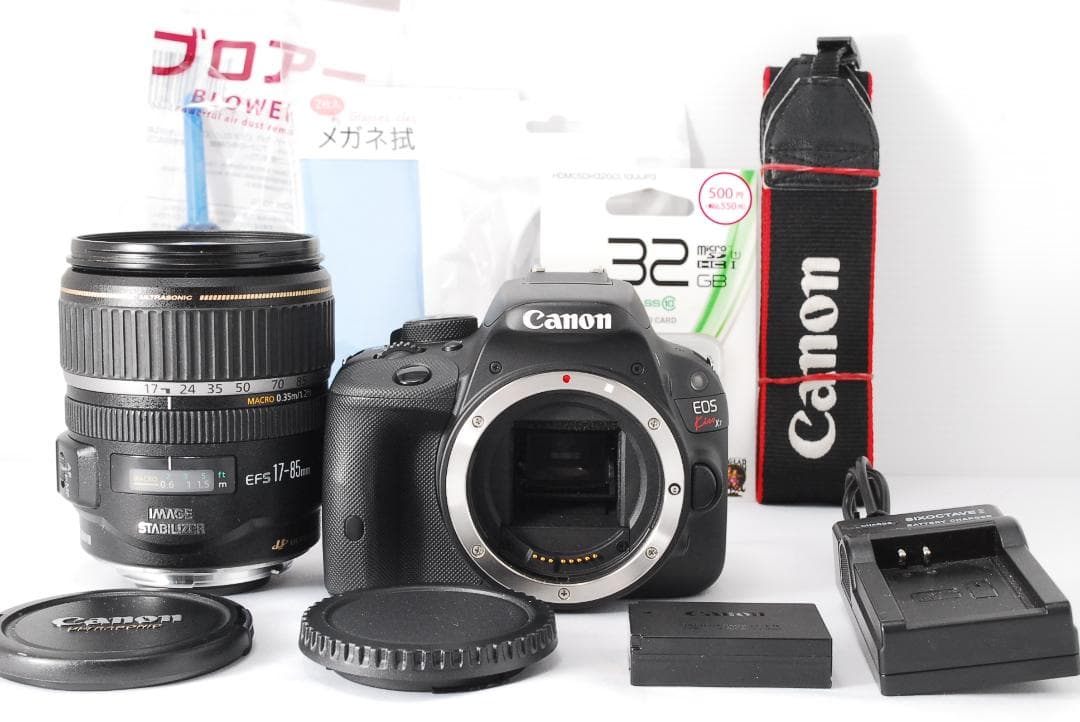 ショット数極少✨Canon Kiss X7 レンズセット スマホ転送 一眼レフ