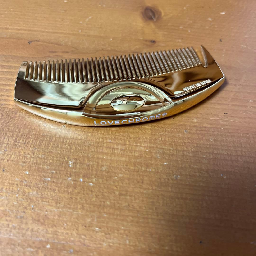 ラブクロム　K24GPツキ　ゴールド　ヘアコーム