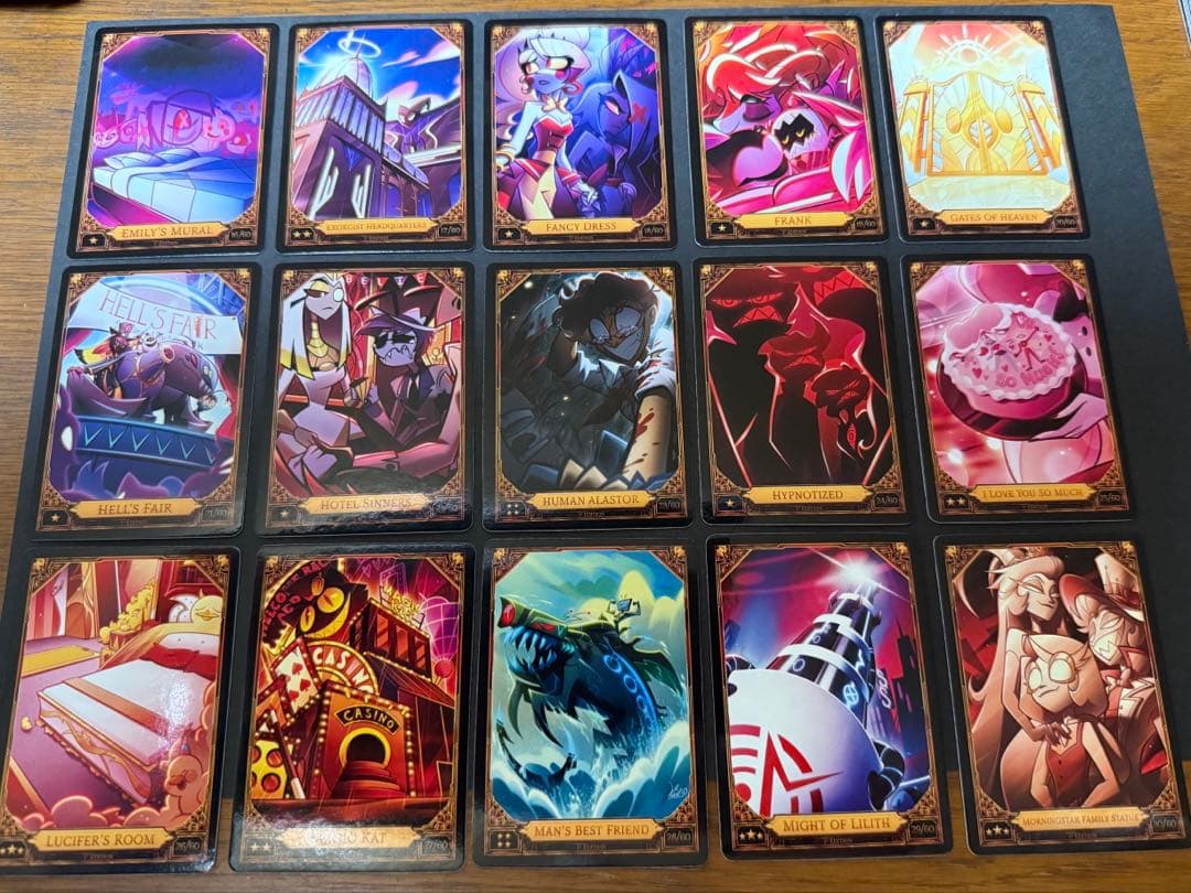Hazbinhotelハズビンホテル トレーディングカード コンプリートセット