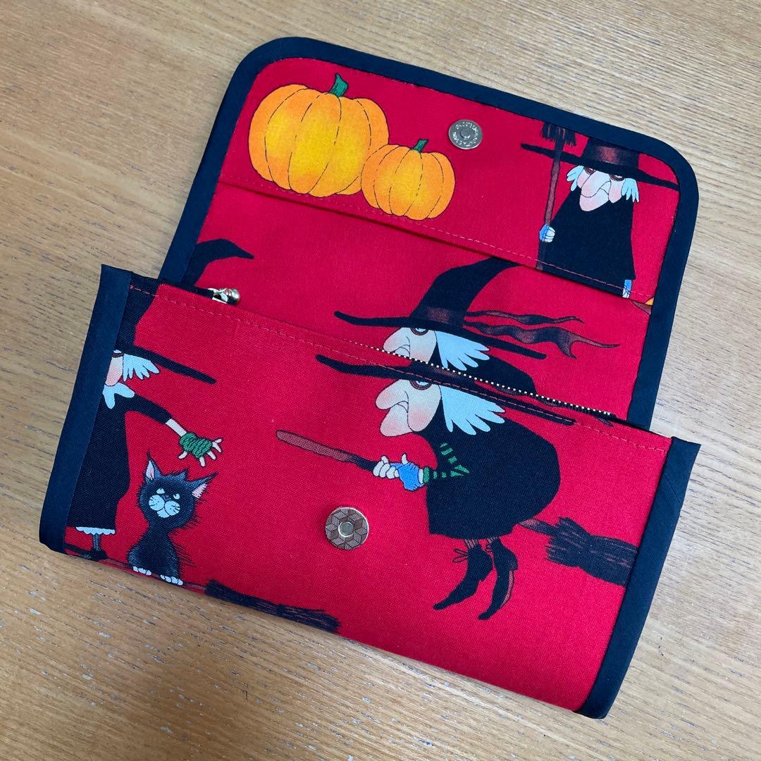 長財布　やりくり財布　ハンドメイド