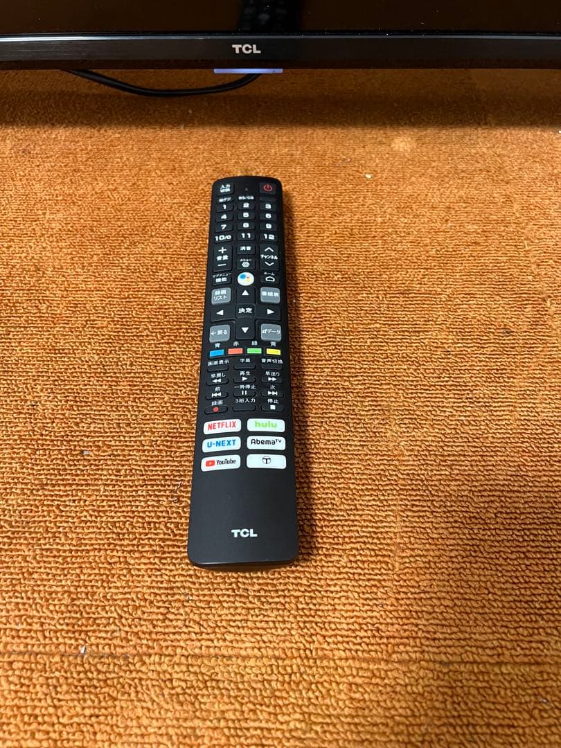 TCL 2022年 43V型4K 液晶テレビ スマートテレビ 動画配信アプリ○