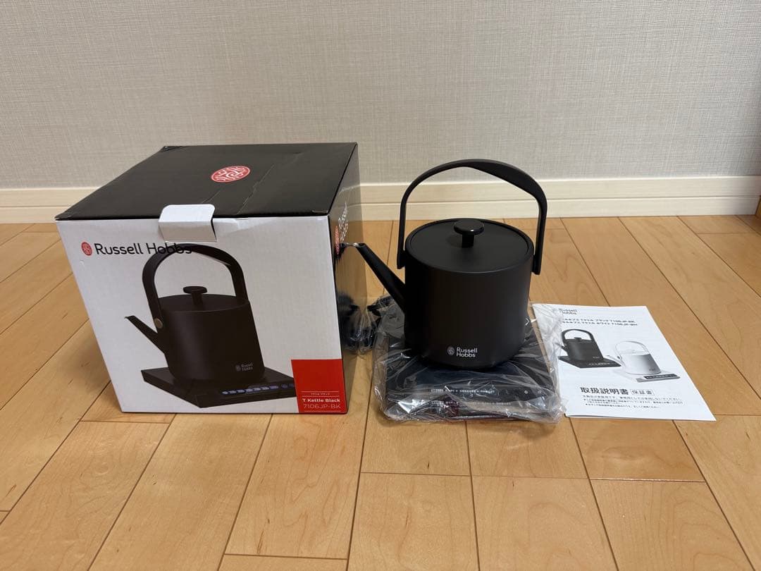 【新品】Russell Hobbs 7106JP-BK 電気ケトル