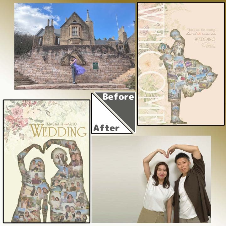 ウェルカムボード ウェルカムスペース 結婚記念日 退職祝い 結婚式 03