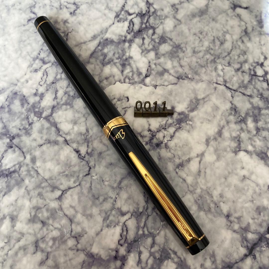 #0011 オーバーホール済み 万年筆 PILOT Elite エリート 14k