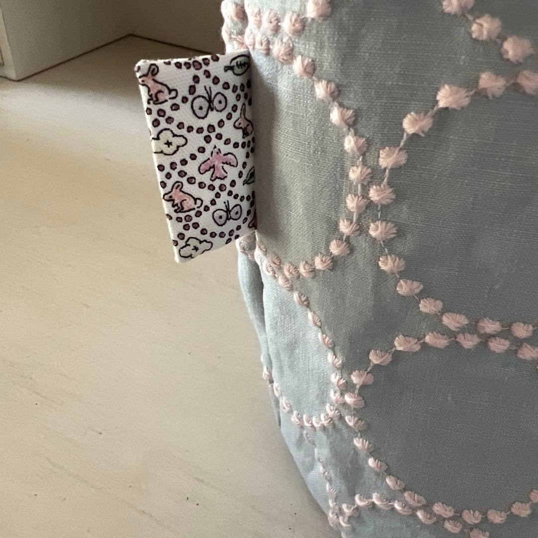 ♡handmade♡ ミナペルホネン　　　底がまぁるいバケツバッグ