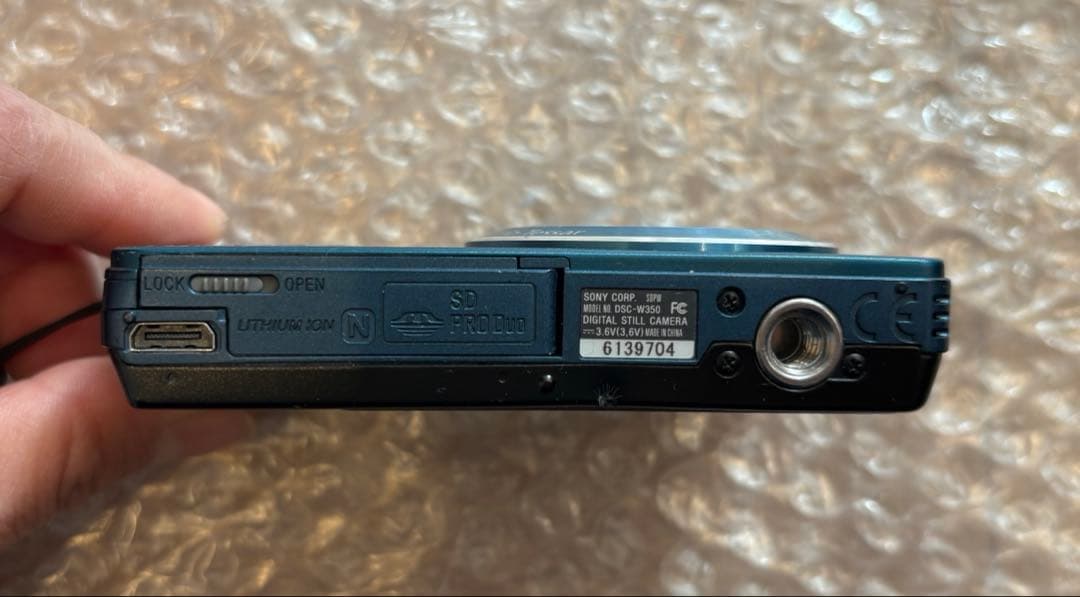 デジタルカメラ SONY Cyber-shot DSC-W350