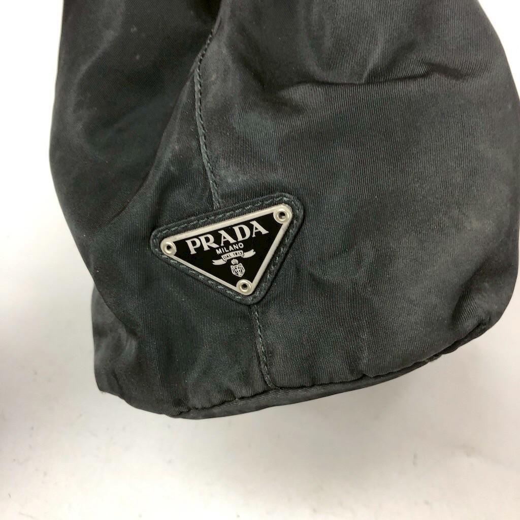 PRADA プラダ ナイロン ハンドバッグ ブラック レディース ブランド