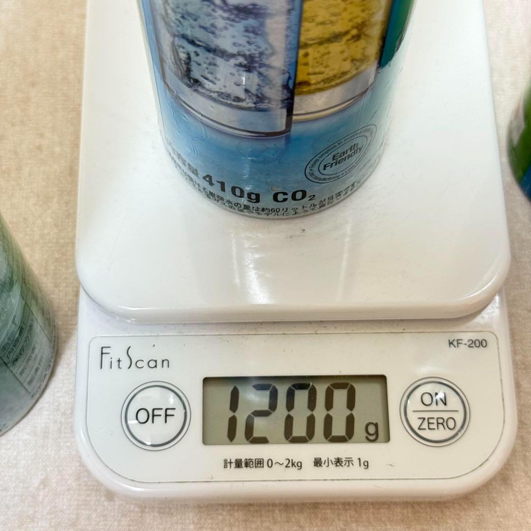 7_48587_限定セール！ソーダストリームガスシリンダー　満タン3本
