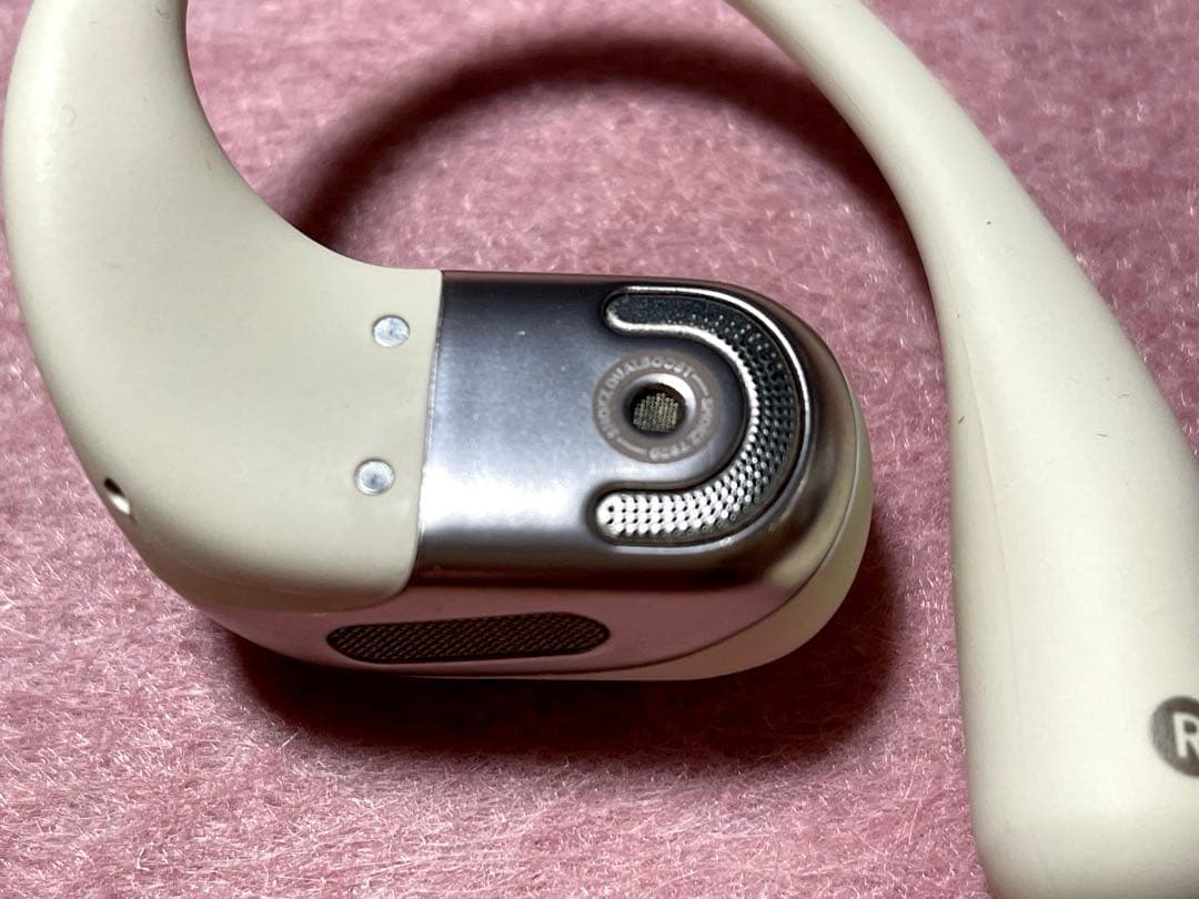右耳のみ Shokz OpenFit 2 ベージュ ワイヤレスイヤホン
