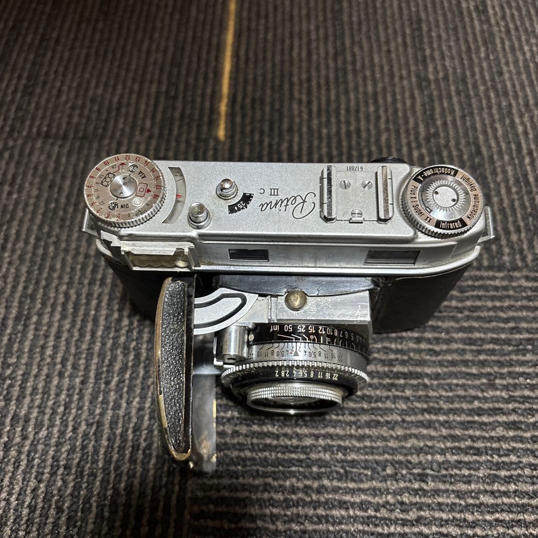 Kodak Retina Ⅲc カメラ　ケース付き　ジャンク品