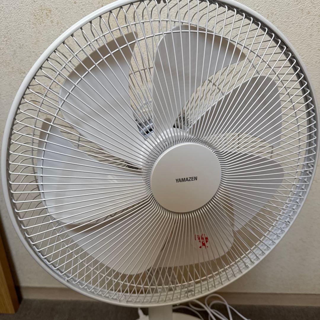 山善 扇風機 DCモーター ハイリビング扇風機 YHX-BED35(W)