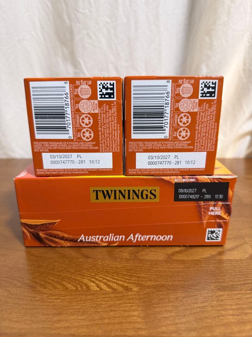 TWG Australian Afternoon 200g1箱&20g2箱セット