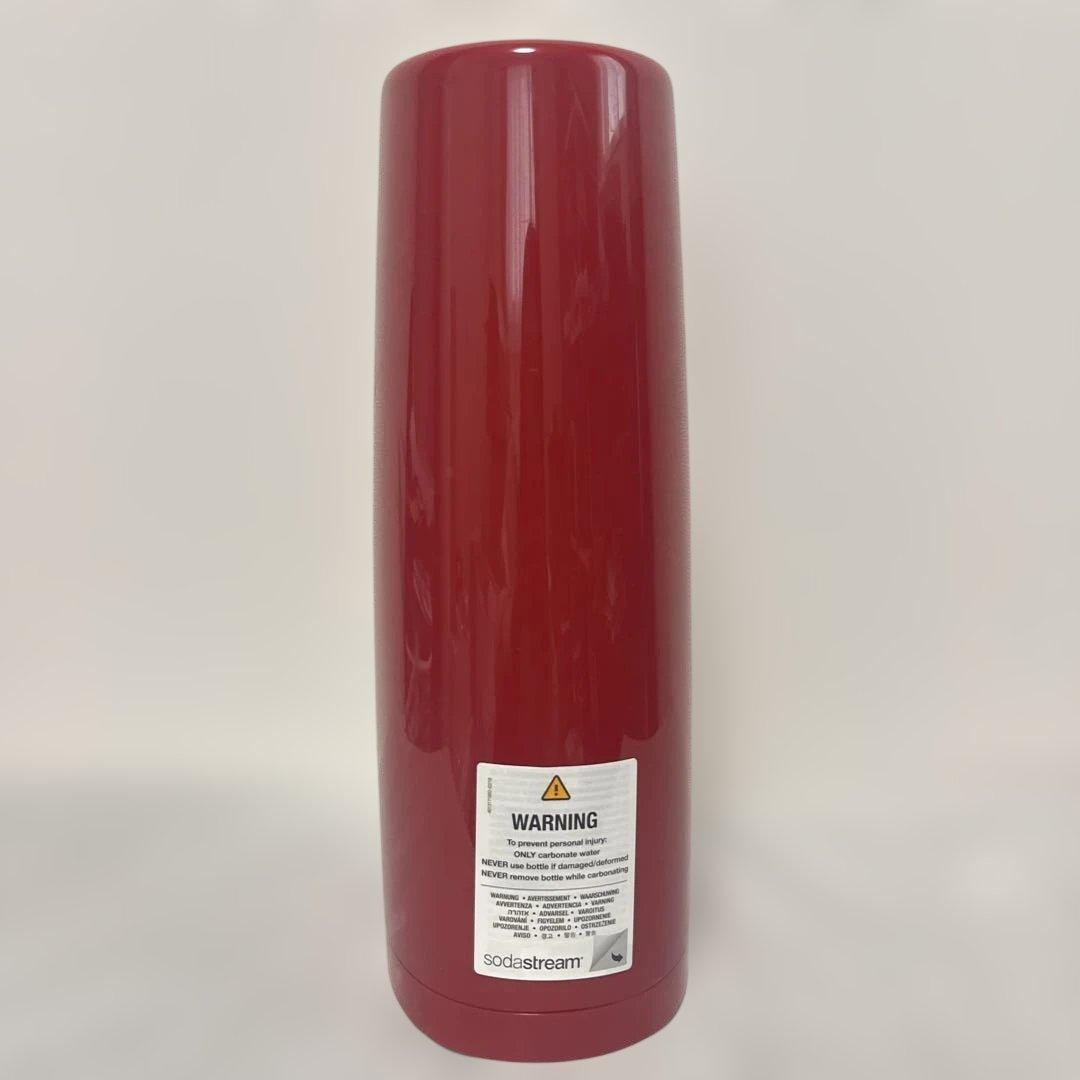 sodastream SPIRIT レッド 炭酸水メーカー　ガス•ボトル付き