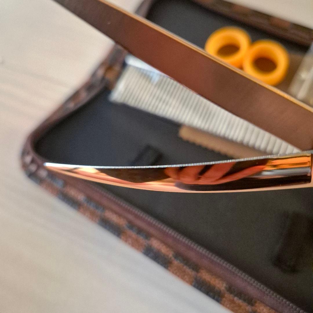新品★フェニーチェ カーブシザー★ギザ刄 トリミングシザー6.5インチ